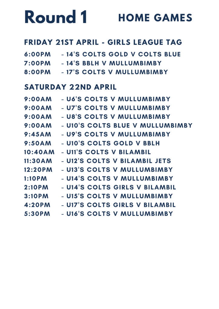 2023 News, Draw & Events – Murwillumbah Colts JRLFC